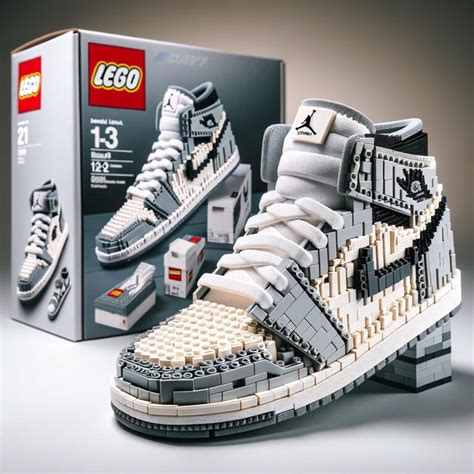 Your Favorite Sneakers Generated In Lego Via An Ai Bricks Radar