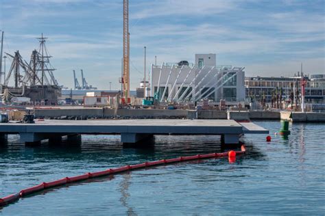 El Puerto De Alicante Reforzar Su Isla Flotante Con Una Nueva Sujeci N