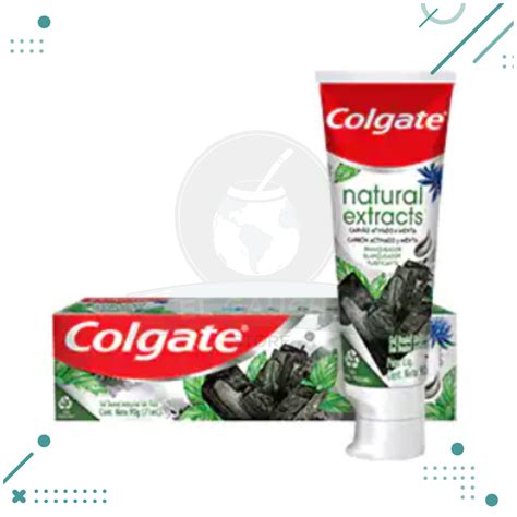 Crema Dental Colgate Natural Extracts Carbon Activado Y Menta 70gr