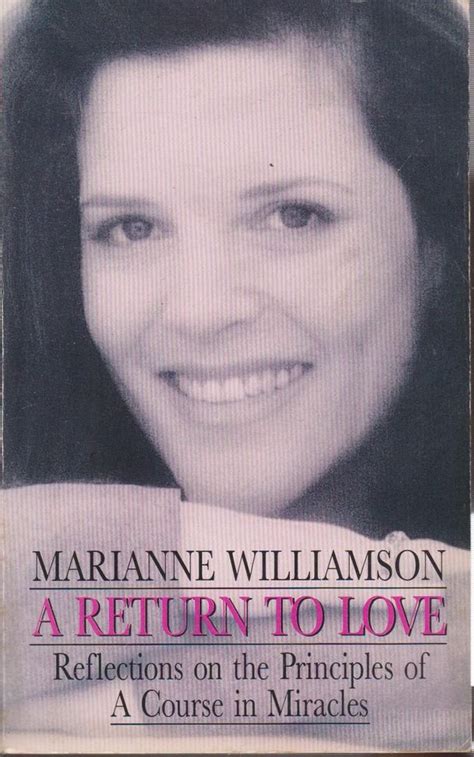 A Return to Love: Marianne Williamson: 9781855382572: Amazon.com: Books