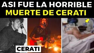 Así Fue la Trágica Y Legendaria Vida de Gustavo Cerati YouTube Summarized