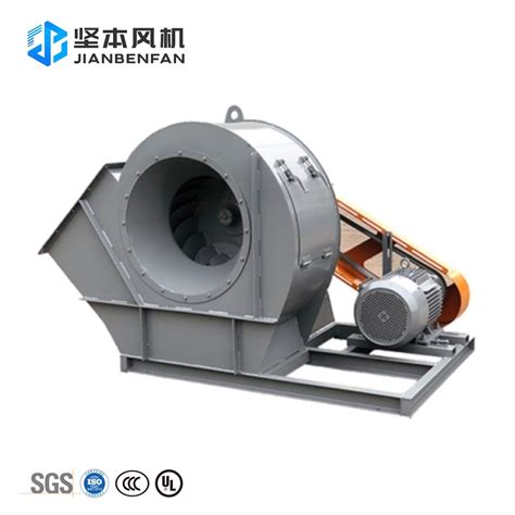 High Temperature Resistance Centrifugal Fan Induced Draft Fan Industrial Dust Removal Exhaust