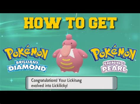 Lickitung Evolution Chart