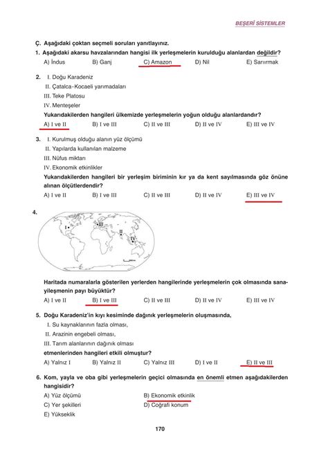 Coğrafya 9 Sınıf 1 Dönem 1 Yazılı 8