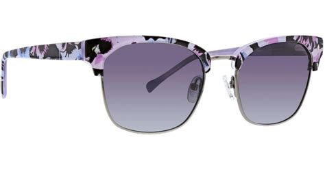 Vera Bradley Keaton Polarized Square Sunglasses In Purple Lyst