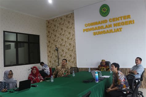 Pengadilan Negeri Sungailiat Mengikuti Pembinaan Teknis Secara Virtual