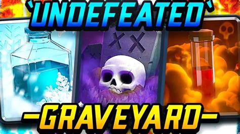 EZ UNBEATABLE GRAVEYARD FREEZE Deck In Clash Royale