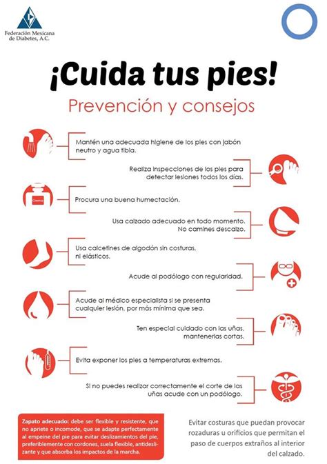 Federación Mexicana De Diabetes Cuida Tus Pies