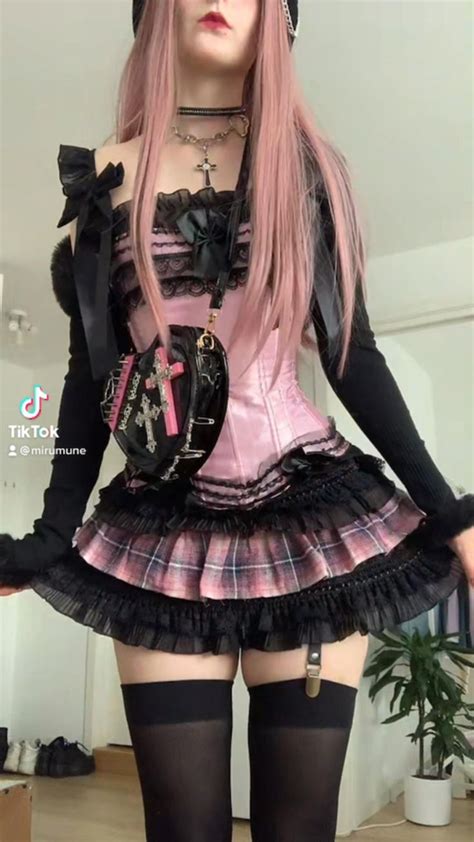 Mirumune On Tiktok Mirukurum On Ig Kawaii Fashion Cute Skirt