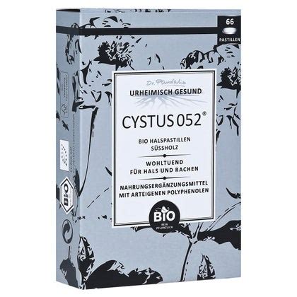 Cystus 052 Bio Halspastillen Süßholz 32 g 32 g online kaufen DocMorris