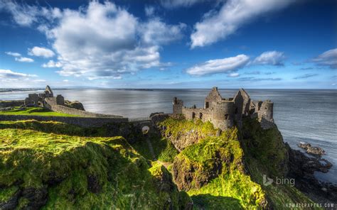 Dunluce Castle, County Antrim, Northern Ireland wallpaper | nature and ...