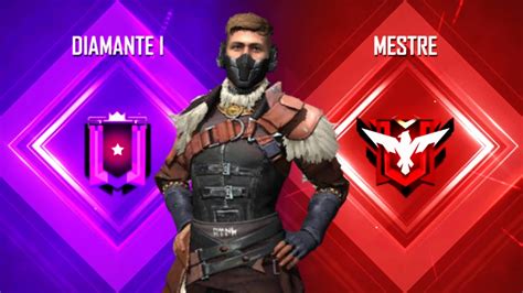 BR RANK DO DIAMANTE AO MESTRE NA TEMPORADA 37 DO FREE FIRE MOBILE