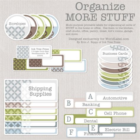 organizing labels | Worldlabel Blog