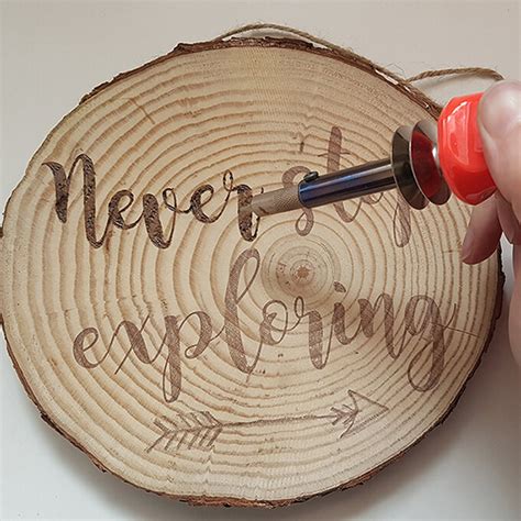 How To Make A Pyrography Adventure Decoration Hobbycraft