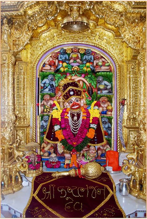 Shree Kashtabhanjan Dev Hanumanji Mandir Sarangpur Hd Phone Wallpaper