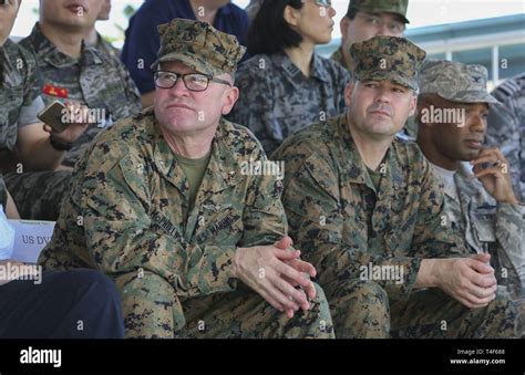 U S Marine Brig Gen Christopher A Mcphillips Commanding General