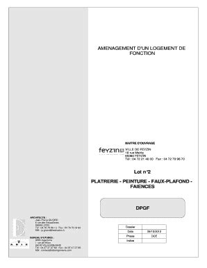 Fillable Online Logements De Fonction Fax Email Print PdfFiller