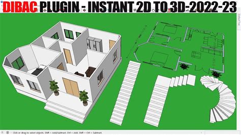 How To Use Dibac Plugin For Sketchup Full Sketchup Plugin