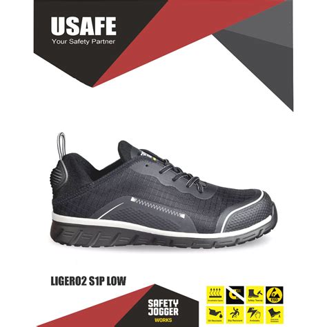 Jual NEW ARRIVAL GARANSI TUKAR Sepatu Safety Jogger Ligero2 S1P Low