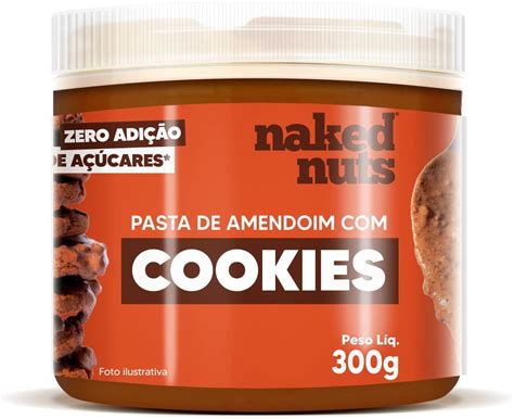 Naked Nuts Pasta De Amendoim Cookies De Chocolate G Amazon