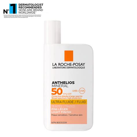 Anthelios Mineral Tinted Face Sunscreen La Roche Posay