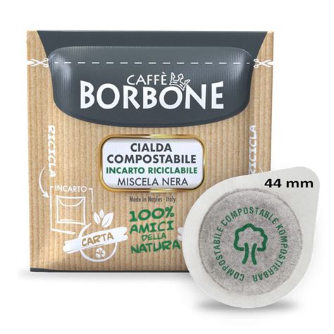 Cialde Borbone Miscela Nera Filtro Carta Mm