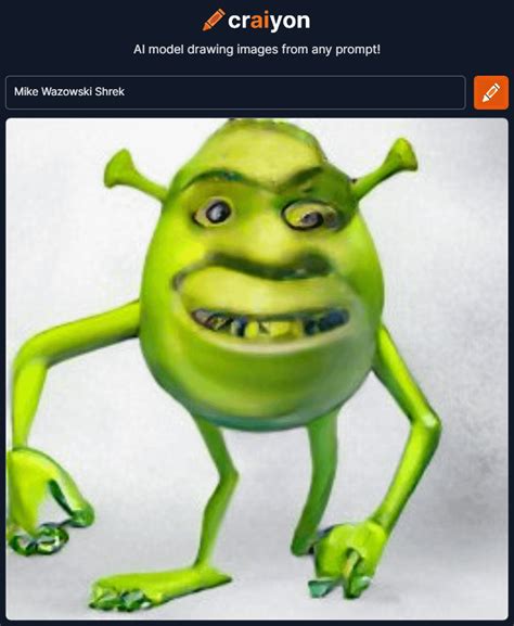 Mike Wazowski Shrek Rweirddalle