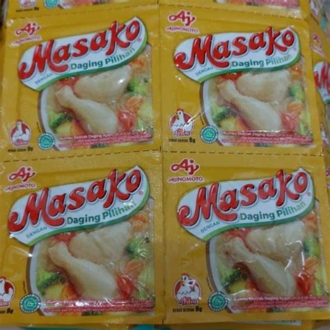 Jual Masako Penyedap Rasa Ayam 9gr X 12 Sachet 1kg Muat 10 Renceng