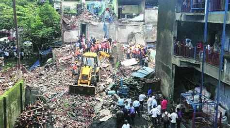 Bhiwandi Second Building Collapse In A Week 8 Killed The Indian Express