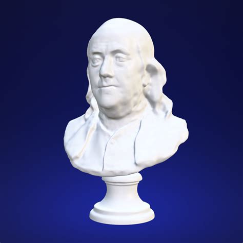 Fichier Stl Buste De Benjamin Franklindesign Imprimable En D