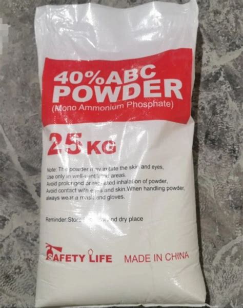 Abc Monoammonium Phosphate Powder Pp Bag Packaging Size Kg At