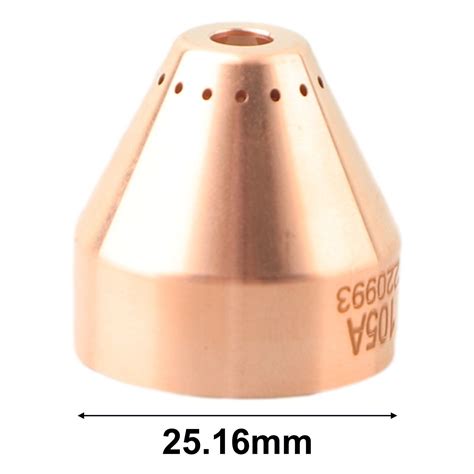 Premium Quality Pcs Brass Plasma Cutter Shield Fit For Pmx Torch