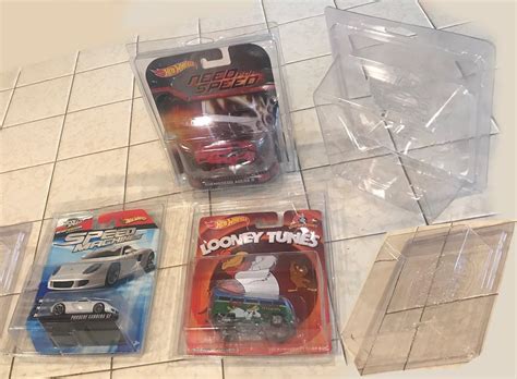 Hot Wheels Juego De Fundas Protectoras De Pl Stico Transparente Fundido A Presi N Para Coche