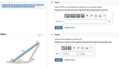 Solved Consider The Smooth Uniform Bar Shown In Figure 1 Chegg