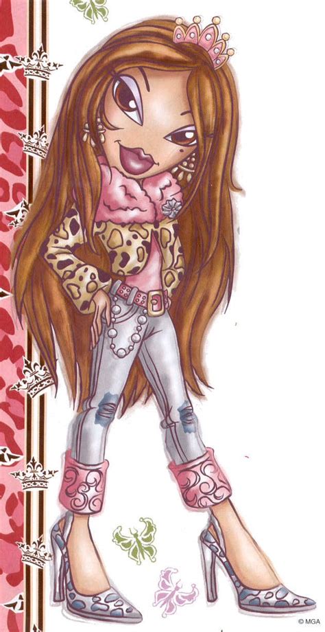 Ar Imagen Bratz Bratz Htm Cute Cartoon Characters Doll Drawing