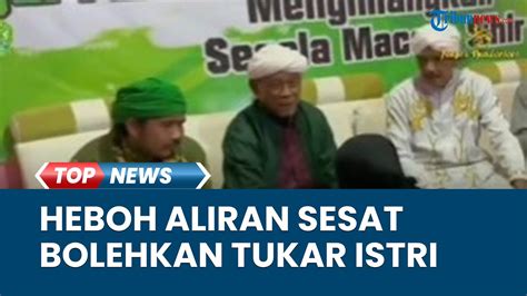 Viral Diduga Aliran Sesat Halalkan Suami Istri Bertukar Pasangan