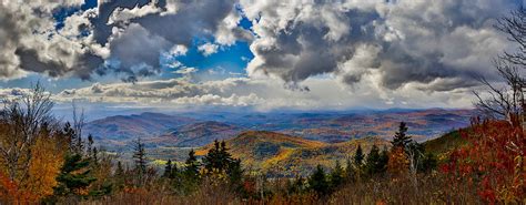 Vermont Autumn from Mt. Ascutney Photograph by Vance Bell - Fine Art ...