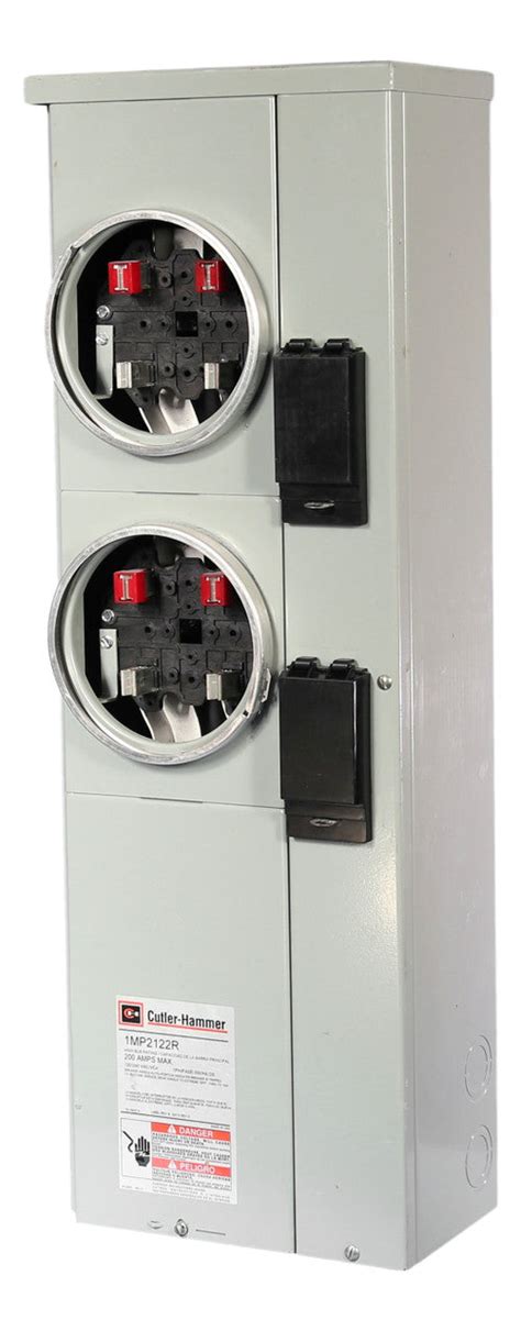 Eaton 1mp2122r 1 Phase 2 Gang Ring Style Meter Pack 4 Jaw 125 Amp