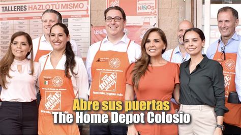 Así se apertura la nueva sucursal The Home Depot Colosio en Cancún