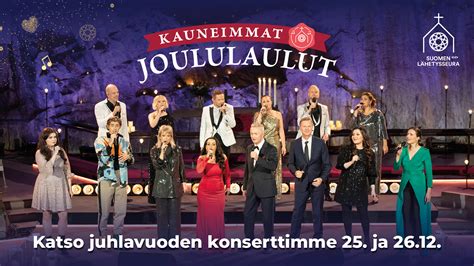 Kauneimmat Joululaulut Vuotta Konsertti Ja Artistien Terveiset