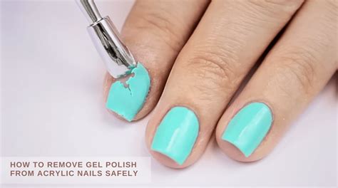 How To Remove Gel Polish From Acrylic Nails Safely A Guide