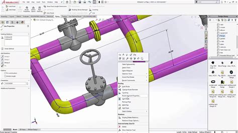 Solidworks Routing Pipe Youtube