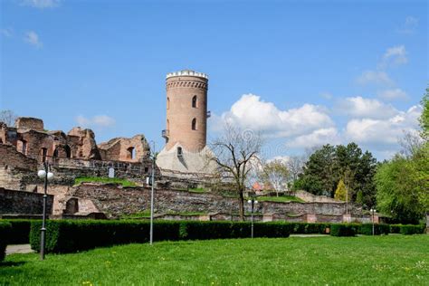 The Chindia Tower Or Turnul Chindiei Old Buildings And Ruins At