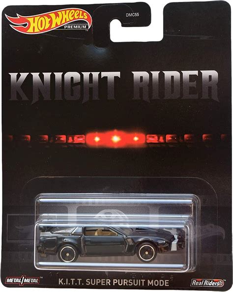 Amazon Hot Wheels Knight Rider K I T T Super Pursuit Mode Premium