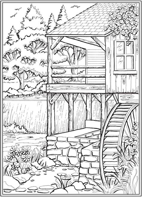 Printable Country Coloring Pages