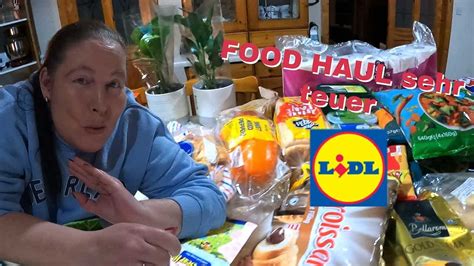 XXL Food Haul In Irland Lidl 171 Euro Wocheneinkauf Speiseplanung