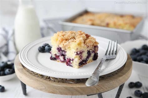 Blueberry Crumb Cake Video Dessert Now Dinner Later