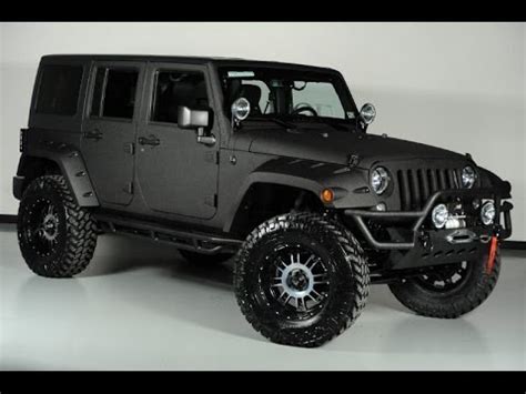 Lifted Jeep Wrangler Unlimited Kevlar Coated Youtube