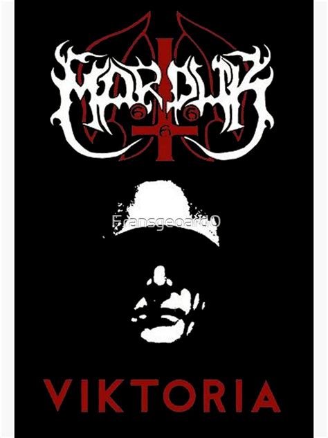 "BEST SELLING MARDUK BAND LOGO" Poster for Sale by Fransgeoard0 | Redbubble