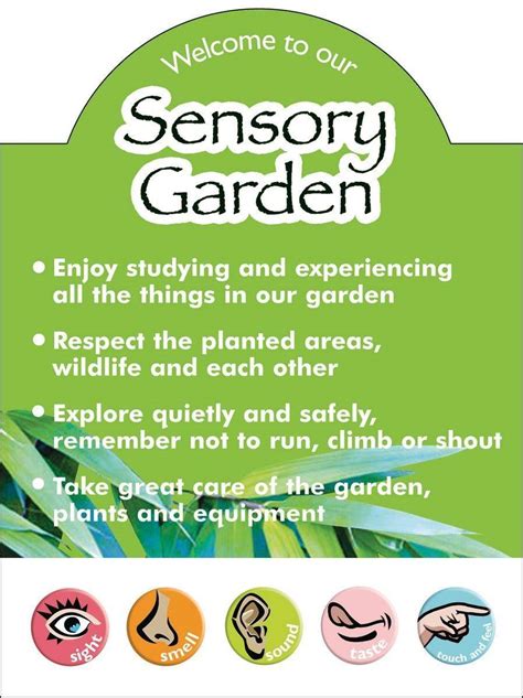 19 Sensory Garden Signs Ideas You Must Look Sharonsable